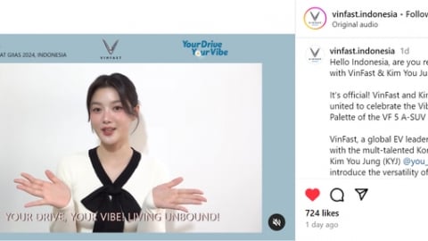 Cộng đồng mạng 'phát sốt' trước thông tin VinFast thị trường quốc tế hợp tác cùng 'em gái quốc dân' Kim You Jung
