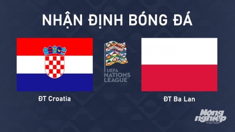 Nhận định ĐT Croatia vs ĐT Ba Lan lúc 1h45 ngày 9/9/2024