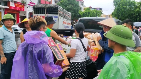 TP. Thái Nguyên: 100% người dân bị cô lập đã nhận được đồ tiếp tế