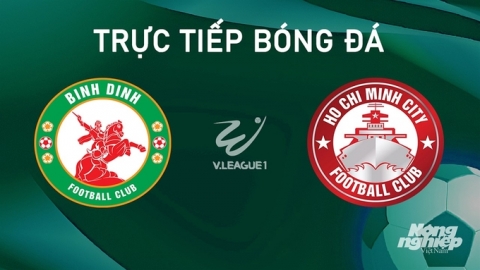 Trực tiếp Bình Định vs TP.HCM giải V-League 2024/25 trên TV360 hôm nay 22/9