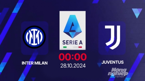 Nhận định, trực tiếp Inter Milan vs Juventus, Serie A, 00h00 hôm nay 28/10/2024