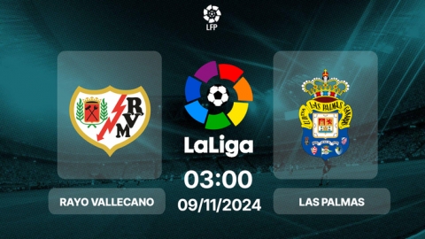 Nhận định bóng đá Rayo Vallecano vs Las Palmas, La Liga, 03h00 hôm nay 9/11/2024