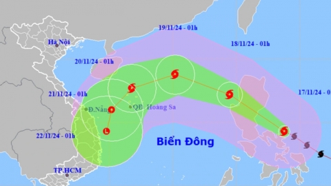 Tin tức mới nhất về siêu bão Man-yi tiến vào Biển Đông đêm nay