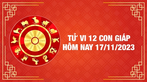 Tử vi 12 con giáp hôm nay Chủ Nhật ngày 17/11/2024