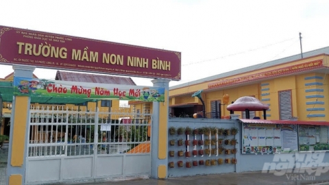 Hiệu trưởng Trường Mầm non Ninh Bình bị yêu cầu kiểm điểm rút kinh nghiệm