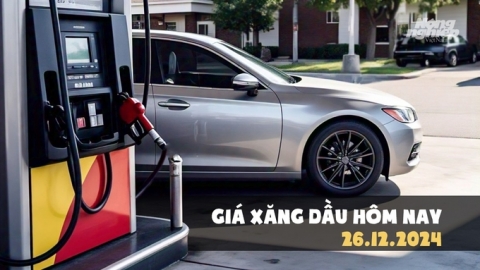 Giá xăng dầu hôm nay 26/12/2024: Quay đầu giảm trở lại