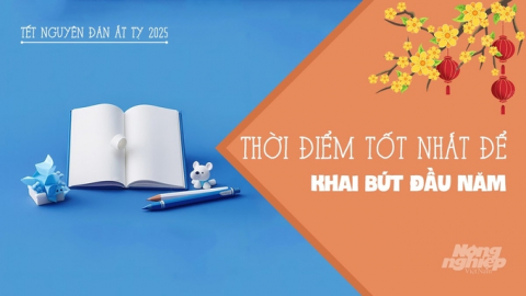 Khai bút đầu năm Ất Tỵ 2025 vào thời điểm nào là tốt nhất?