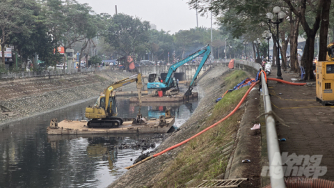 Bữa trưa vội vàng của những người hồi sinh sông Tô Lịch