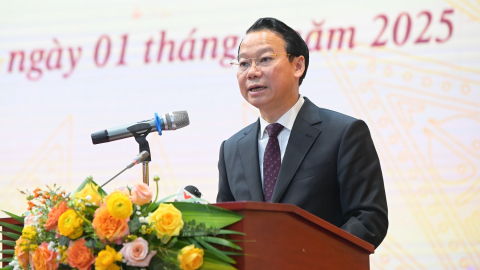 Minister Do Duc Duy outlines 9 key tasks of the Ministry of Agriculture and Environment