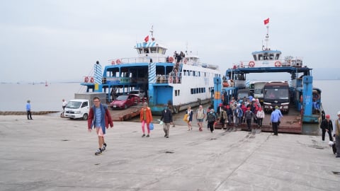 Hải Phòng: Miễn, giảm giá qua phà Đồng Bài - Cái Viềng