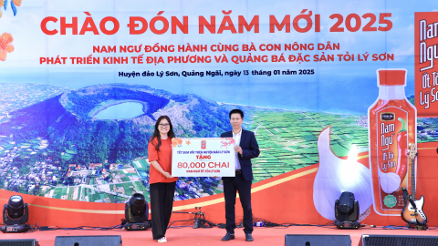 Nam Ngư cùng bà con đảo Lý Sơn đón Tết