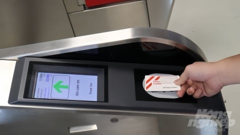Sắp phát hành 600.000 thẻ đi metro Bến Thành - Suối Tiên