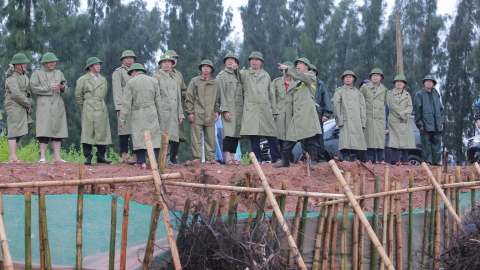 Thứ trưởng Phùng Đức Tiến: Tuyệt đối không chủ quan, lơ là với bão số 3