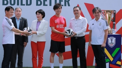 Ra mắt cúp vàng giải bóng đá ASEAN Cup 2024