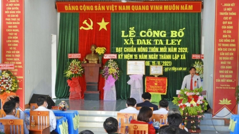 Điểm sáng trong xây dựng nông thôn mới ở Mang Yang