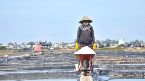 Làng muối Sa Huỳnh phát triển du lịch cộng đồng