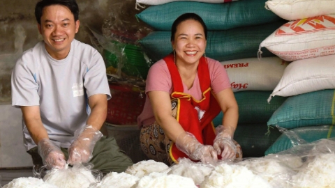 Nghề làm bún 400 tuổi bên sông Bồ trở thành di sản văn hóa quốc gia