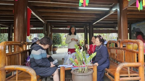 Lâm Bình đón khách xuyên Tết, hòa vào thiên nhiên