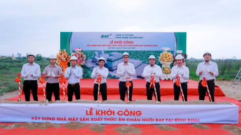 BAF khởi công xây dựng thêm nhà máy sản xuất thức ăn chăn nuôi