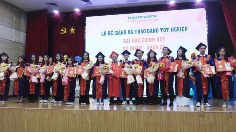 Đại học Cửu Long: Gần 100% sinh viên tốt nghiệp loại khá, giỏi, xuất sắc