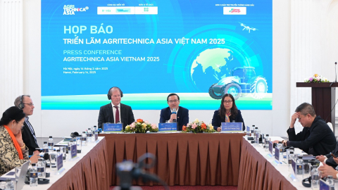 AGRITECHNICA ASIA VIETNAM 2025: Cái nhìn rõ nét về xu hướng công nghệ nông nghiệp