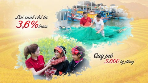 Agribank ưu đãi lãi vay đối với khách hàng bị thiệt hại do thiên tai