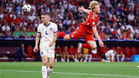 Video: Đan Mạch chia điểm với Serbia, giành vé vào vòng knock-out Euro 2024