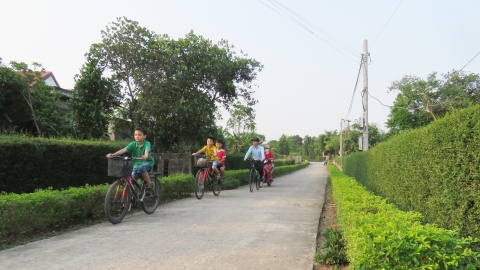 Người dân Mai Thủy tự giác làm đẹp làng quê