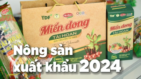 Miến dong 5 sao vươn đến trời Âu