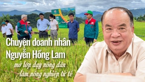 Chuyện doanh nhân Nguyễn Hồng Lam dạy nông dân làm nông nghiệp