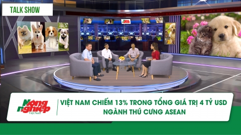 Việt Nam chiếm 13% trong tổng giá trị 4 tỷ USD ngành thú cưng ASEAN