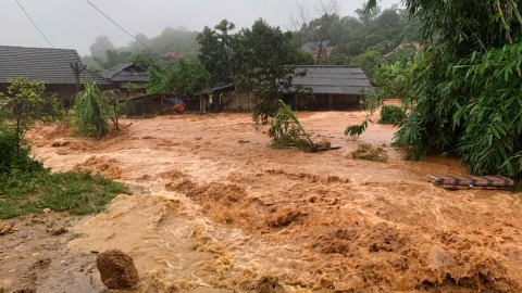 Sơn La cho học sinh nghỉ học do mưa lớn kéo dài