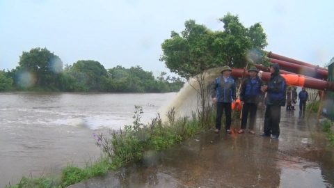 Khoảng 80.000ha lúa bị ngập úng sau siêu bão Yagi