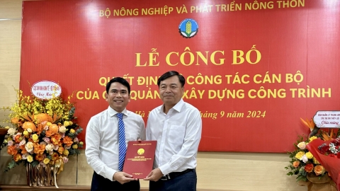 Ông Lê Hồng Linh giữ chức Cục trưởng Cục Quản lý xây dựng công trình