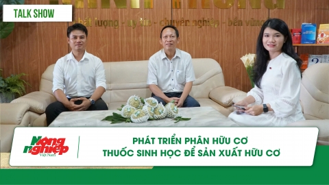 Phát triển phân hữu cơ, thuốc sinh học để sản xuất hữu cơ