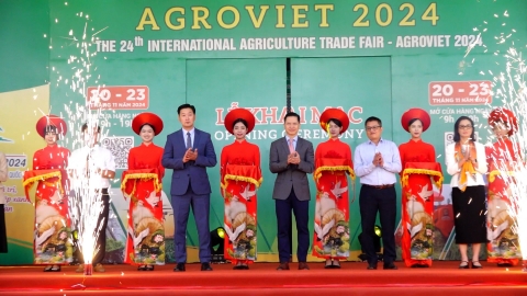 Khai mạc Hội chợ triển lãm Nông nghiệp Quốc tế AgroViet 2024