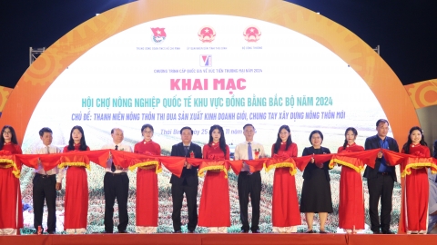 Khai mạc Hội chợ nông nghiệp quốc tế khu vực Đồng bằng Bắc bộ năm 2024