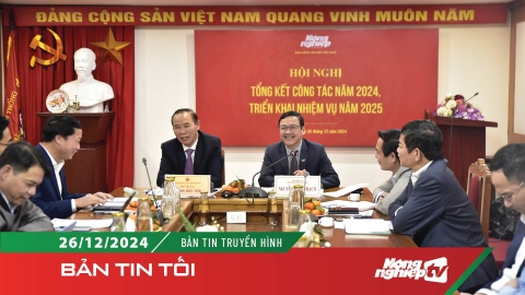 Báo Nông nghiệp Việt Nam đóng góp không nhỏ vào thành tựu ngành Nông nghiệp năm 2024