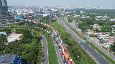 TP.HCM hạn chế xe container từ Tây Ninh, Đồng Nai vào trung tâm