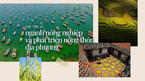 Thư tri ân ngành nông nghiệp và phát triển nông thôn địa phương