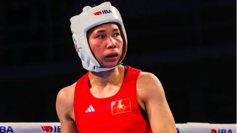 'Bà mẹ hai con' Hà Thị Linh giành Huy chương Đồng boxing thế giới