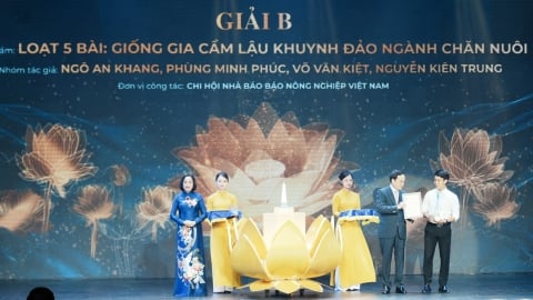 Báo Nông nghiệp Việt Nam đoạt Giải B giải Báo chí Quốc gia 2023
