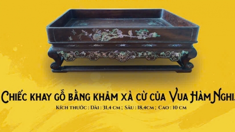 Hậu duệ của vua Hàm Nghi hiến tặng nhiều kỷ vật