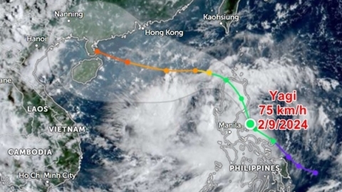 Bão Yagi quét qua Philippines làm 11 người chết và tiến vào Biển Đông