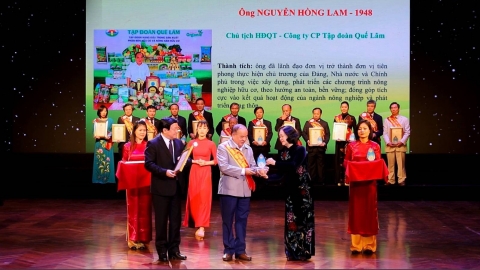 Chủ tịch Tập đoàn Quế Lâm được tôn vinh là Nhà khoa học của nhà nông