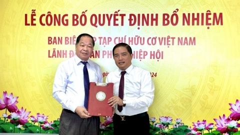 Nhà báo Đỗ Ngọc Thi được bổ nhiệm Phó Tổng biên tập Tạp chí Hữu cơ Việt Nam