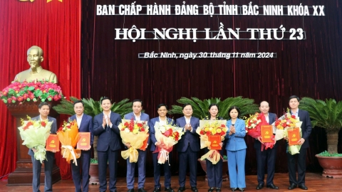 Ông Lê Xuân Lợi được bầu bổ sung vào Ban Thường vụ Tỉnh ủy Bắc Ninh