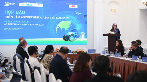 Họp báo giới thiệu về sự kiện chính AGRITECHNICA ASIA Việt Nam 2025