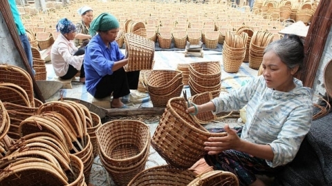 Triển lãm các sản phẩm OCOP, thủ công mỹ nghệ và làng nghề xã Phú Nghĩa