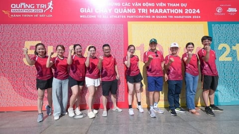 Nhiều câu lạc bộ runner tham gia Quảng Trị Marathon 2024